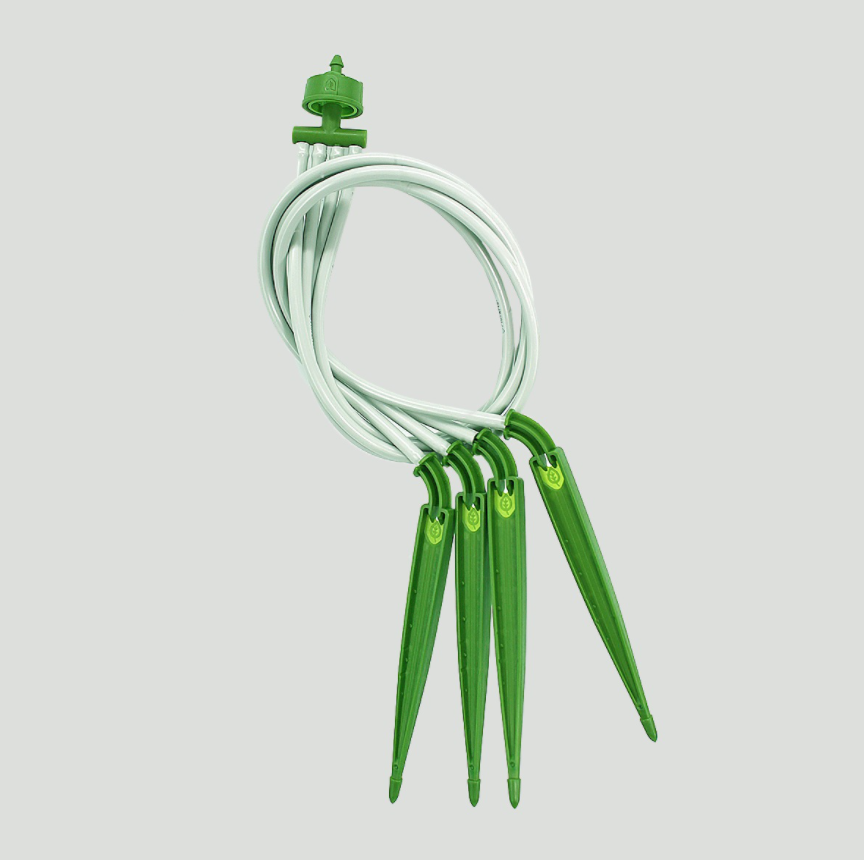 4-Way Micro Dripper Parallel Assembly