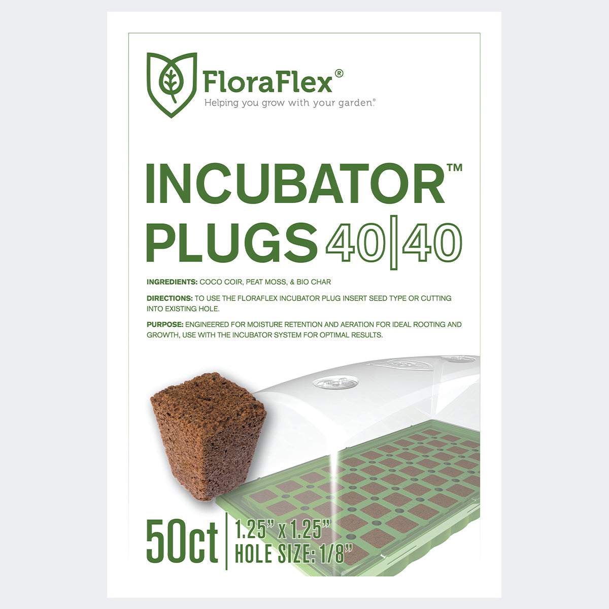 Incubator Plugs - 40/40 (Per stuk)
