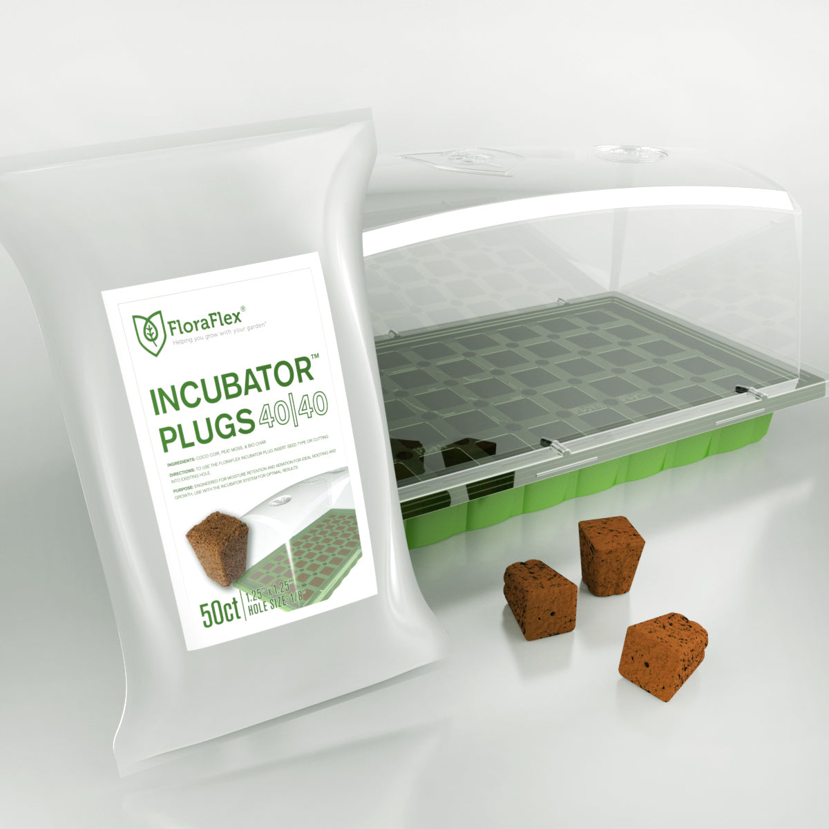 Incubator Plugs - 40/40 (Per stuk)