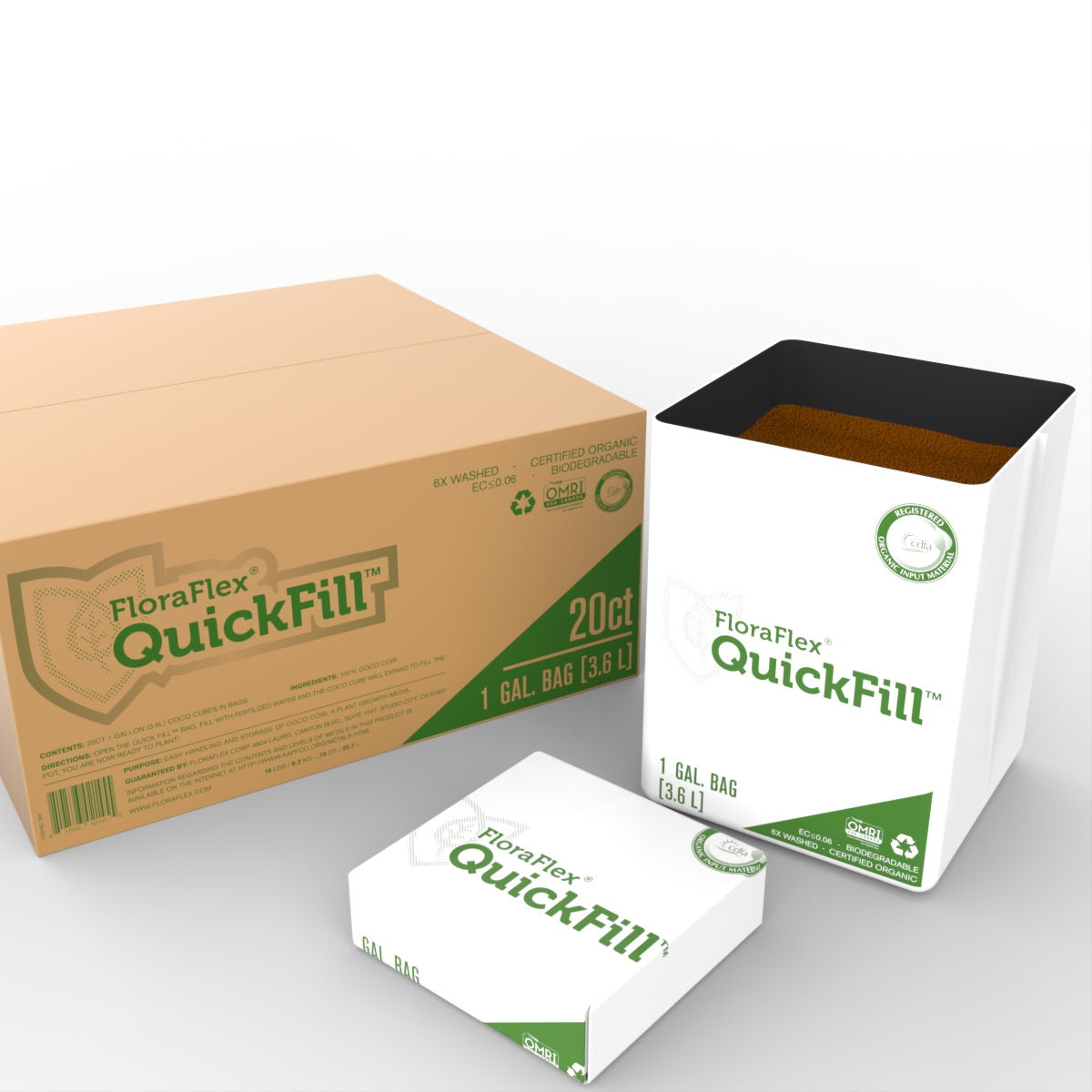 QuickFill Bag - 1 Gallon (3.78L) (Per stuk)